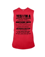 Yes i am a spoiled husband awesome wife-January Sleeveless Tee tile