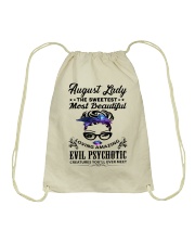 August Lady Drawstring Bag tile