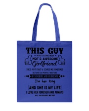 Gift for Boyfriend Tote Bag tile