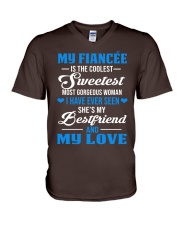 My Fiancee V-Neck T-Shirt tile