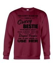 Crazy Bestie - January Crewneck Sweatshirt tile
