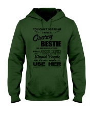 Crazy Bestie - October Hooded Sweatshirt tile