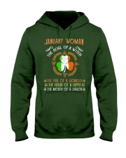 January Woman Hooded Sweatshirt tile