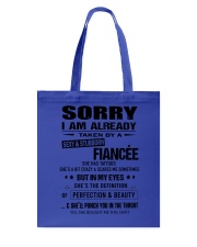 Gift for Fiance Tote Bag tile