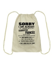 Gift for Fiance Drawstring Bag tile