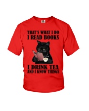 I READ BOOKS AND CAT Youth T-Shirt tile