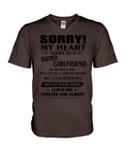 Gift for Boyfriend - April V-Neck T-Shirt tile