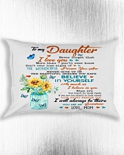 to my Daughter Rectangular Pillowcase aos-pillow-rectangle-front-lifestyle-4