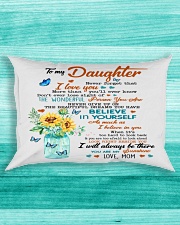 to my Daughter Rectangular Pillowcase aos-pillow-rectangle-front-lifestyle-5