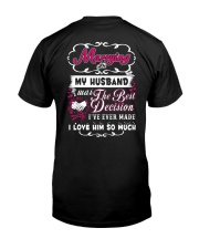 My Husband Classic T-Shirt back