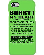 Gift for Boyfriend - September Phone Case tile