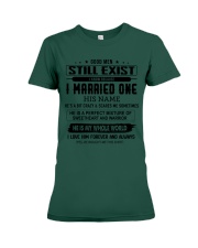 I MARRIED ONE Premium Fit Ladies Tee tile