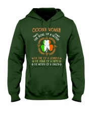 October Woman Hooded Sweatshirt front