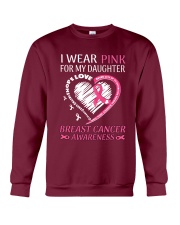I Wear Pink For My Daughter Crewneck Sweatshirt tile
