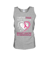 I Wear Pink For My Daughter Unisex Tank tile