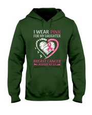 I Wear Pink For My Daughter Hooded Sweatshirt tile