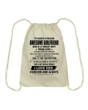 Gift for Boyfriend - February Drawstring Bag tile