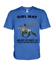 Girl May V-Neck T-Shirt tile