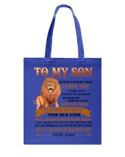 Gift for Son Tote Bag tile