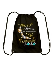 48th Birthday Drawstring Bag tile