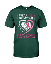 I Wear Pink For My Wife Premium Fit Mens Tee tile