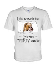 BULLDOG V-Neck T-Shirt tile