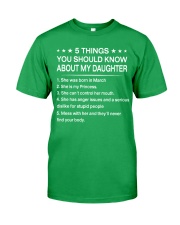 My Daughter - March Classic T-Shirt tile