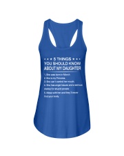 My Daughter - March Ladies Flowy Tank tile