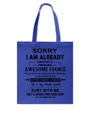 Gift for Fiancee Tote Bag tile