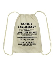 Gift for Fiancee Drawstring Bag tile