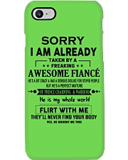 Gift for Fiancee Phone Case tile