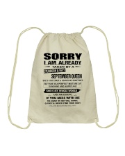September Queen Drawstring Bag tile