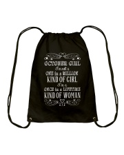 October Girl Drawstring Bag tile