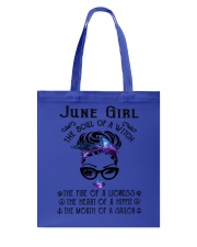 June Girl Tote Bag tile