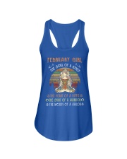 February Girl Ladies Flowy Tank tile