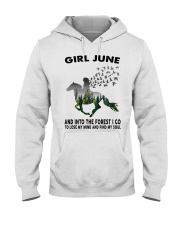 Girl June Hooded Sweatshirt front