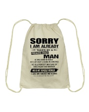 Gift for Girlfriend - March Drawstring Bag tile