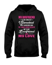 My Boyfriend Hooded Sweatshirt front