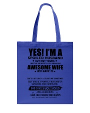 Gift for Husband Tote Bag tile
