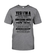 Gift for Husband Classic T-Shirt front