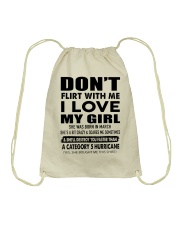 Gift for Boyfriend - March Drawstring Bag tile