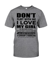 Gift for Boyfriend - March Classic T-Shirt front