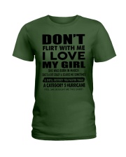 Gift for Boyfriend - March Ladies T-Shirt tile