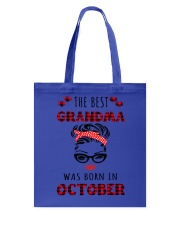 The best Grandma -October Tote Bag tile