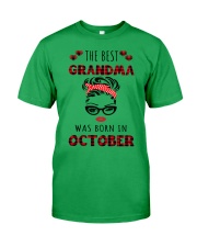 The best Grandma -October Classic T-Shirt tile