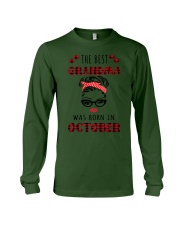 The best Grandma -October Long Sleeve Tee tile