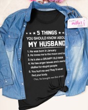 5 Thing My Husband - January Classic T-Shirt apparel-classic-tshirt-lifestyle-front-186