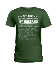 5 Thing My Husband - January Ladies T-Shirt tile