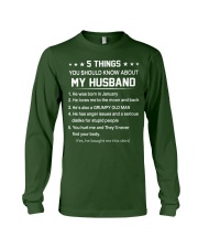 5 Thing My Husband - January Long Sleeve Tee tile