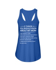 My Mom - May Ladies Flowy Tank tile
